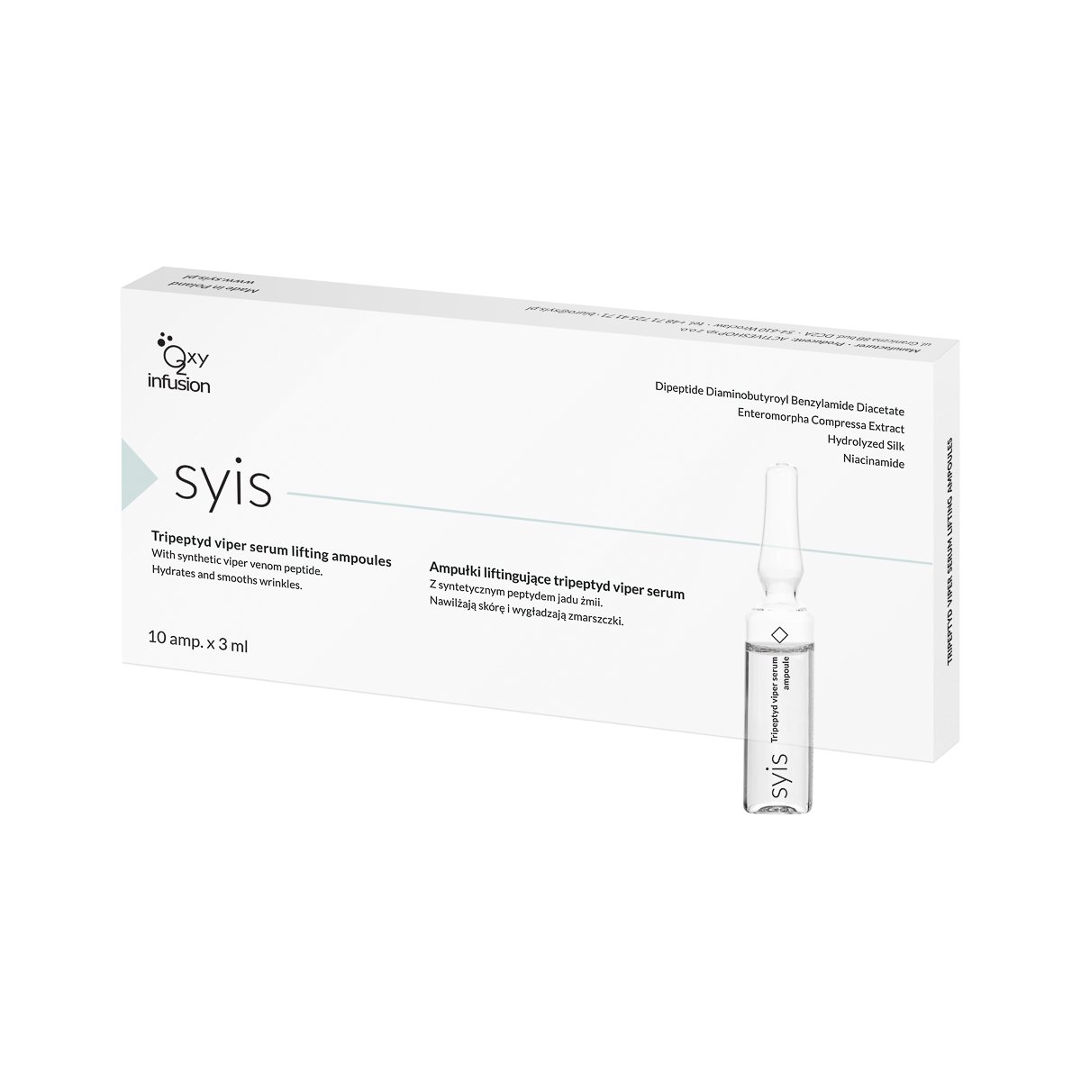 109464_01_2606 Syis Lifting Ampoules Tripeptide Viper Serum 10x3ml - Image 1