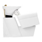 Λουτήρας Κομμωτηρίου Gabbiano Berlin Χρυσό/Λευκό - Image 3