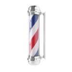 Barber Pole BB-02 Silver Large