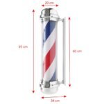 Barber Pole BB-02 Silver Large - Image 2