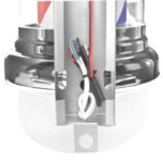 Barber Pole BB-02 Silver Large - Image 3