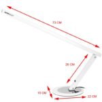 White Led Slim Desk Lamp - Image 3