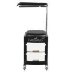 Βοηθός - Σκαμπό Πεντικιούρ 16 PLUS Μαύρο / Άσπρο - Image 2