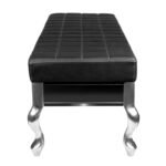 Καναπές Gabbiano Για Αίθουσα Αναμονής F011 Μαύρος - Image 3