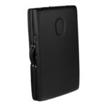 Πτυσσόμενο Κρεβάτι Μασάζ, Αλουμίνιο, 2 Μαύρα Τμήματα - Image 3