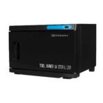 Θερμαντήρας Πετσετών Με Αποστειρωτή UV-C 16L Μαύρου Χρώματος