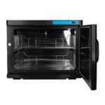 Θερμαντήρας Πετσετών Χεριών Με Αποστειρωτή UV-C 23L Σε Μαύρο Χρώμα - Image 3