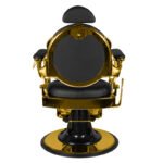 Καρέκλα Κουρείου Gabbiano Giulio Χρυσό Μαύρο - Image 3