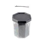 Τσιμπιδάκια Κομμωτηρίου E-62 150 Pcs 4.9cm Black
