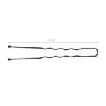 Φουρκέτες Κομμωτηρίου E-65 300 Pcs 6 cm Black - Image 4