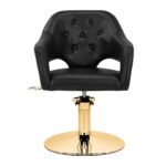 Καρέκλα Κομμωτηρίου Gabbiano Parma Gold Black - Image 2