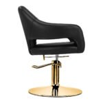 Καρέκλα Κομμωτηρίου Gabbiano Parma Gold Black - Image 4