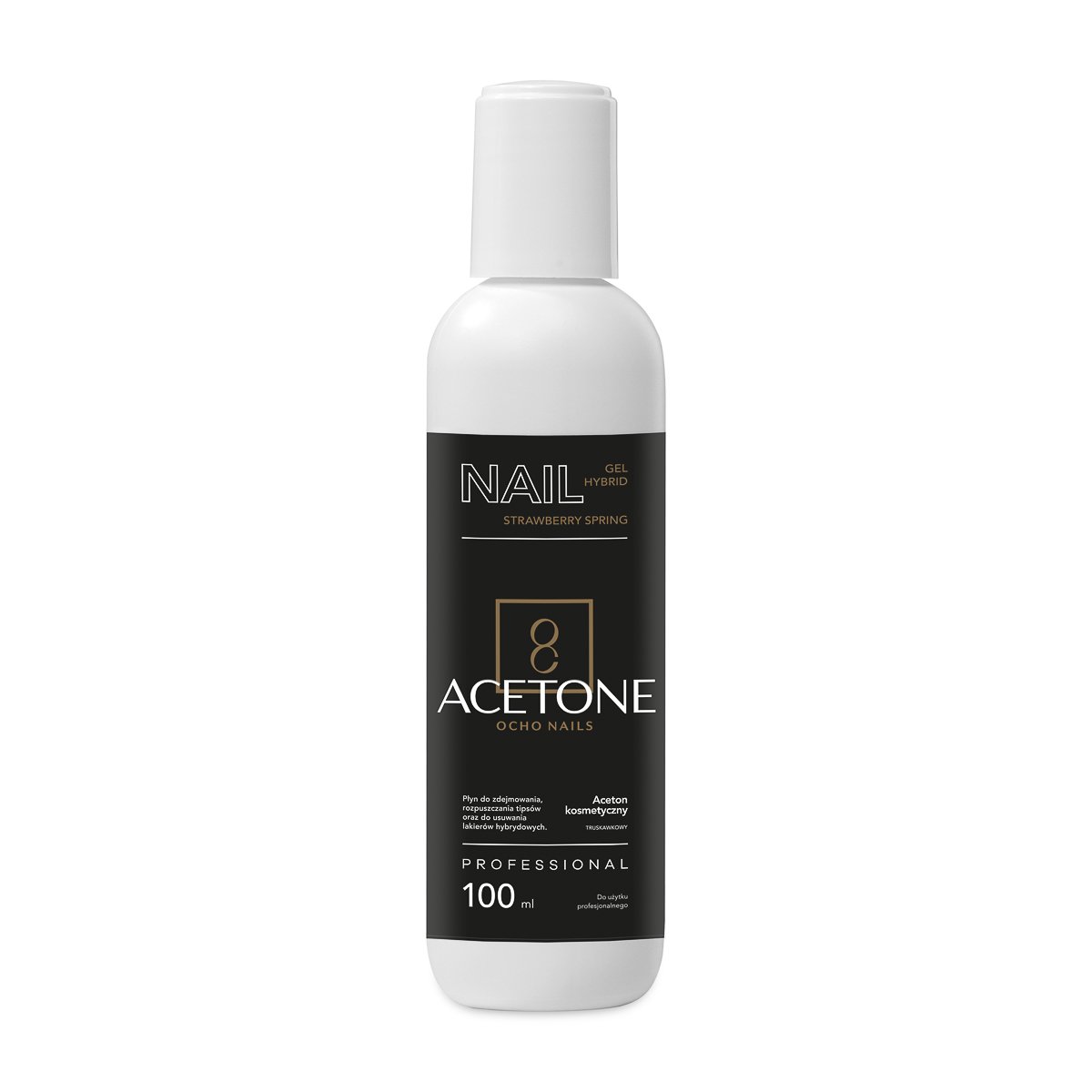 137672_01_0410 OCHO NAILS ACETONE STRAWBERRY 100 ML - Image 1
