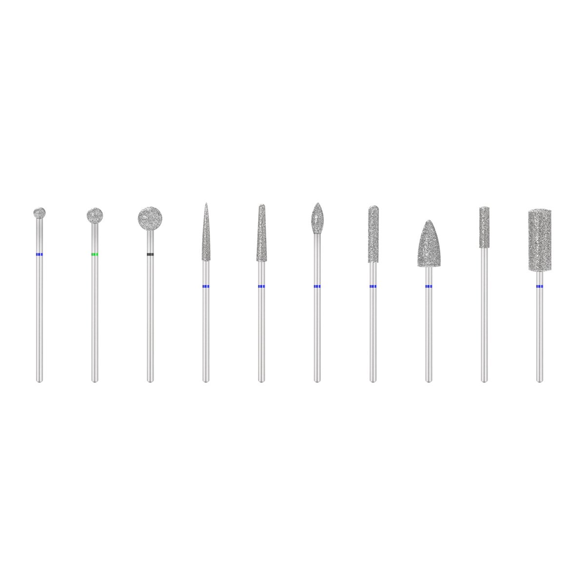 141042_01_2005 DIAMOND BITS SET 10 PCS. - Image 1