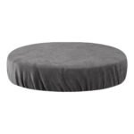 Κάλυμμα Σκαμπό VELOUR GRAY