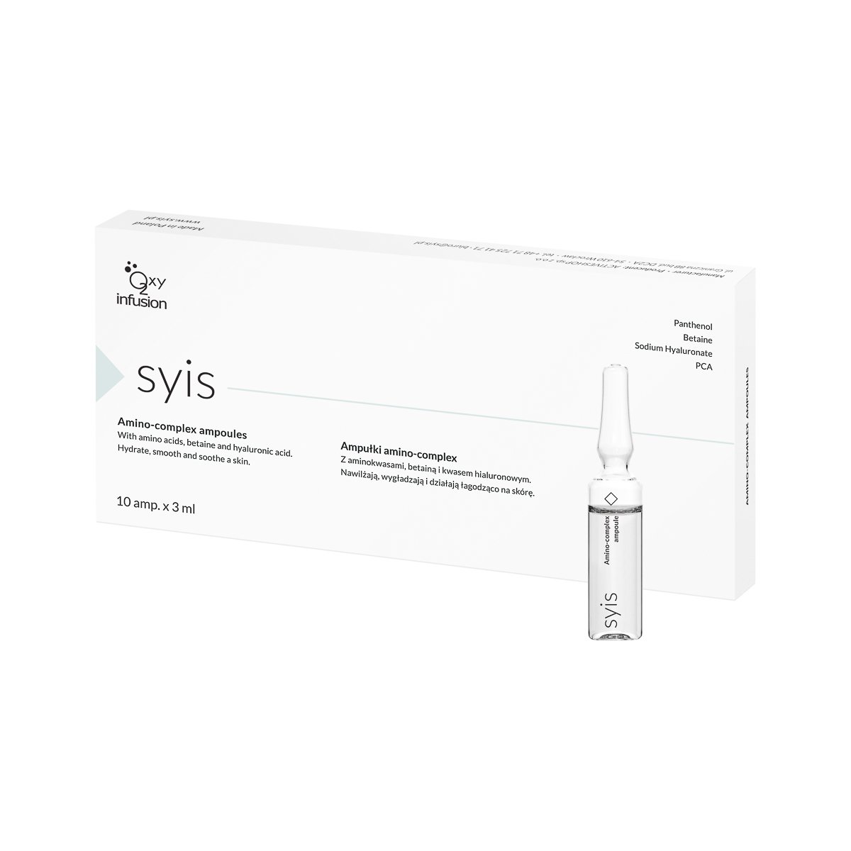 142680_01_2606 SYIS AMINO-COMPLEX AMPOULES 10X3 ML - Image 1