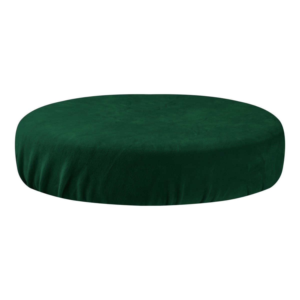 142982_1_0612 Κάλυμμα Σκαμπό VELOUR BOTTLE GREEN - Image 1