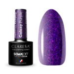 CLARESA Hybrid Polish Galaxy Purple 5g
