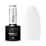 CLARESA Hybrid Nail Polish WHITE 1000 -5g