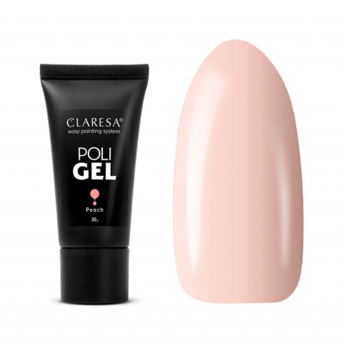 143446_1_2001 CLARESA POLI GEL PEACH 30 g - Image 1