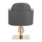 Καρέκλα Κομμωτηρίου Gabbiano Malaga Χρυσό Γκρι - Image 4