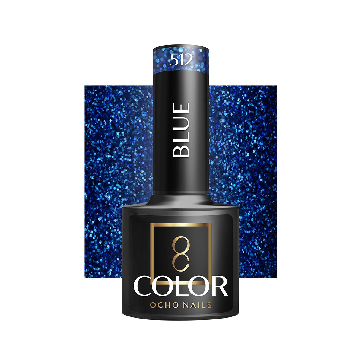 147421_01_1403 OCHO NAILS Hybrid Nail Polish Blue 512 -5 g - Image 1