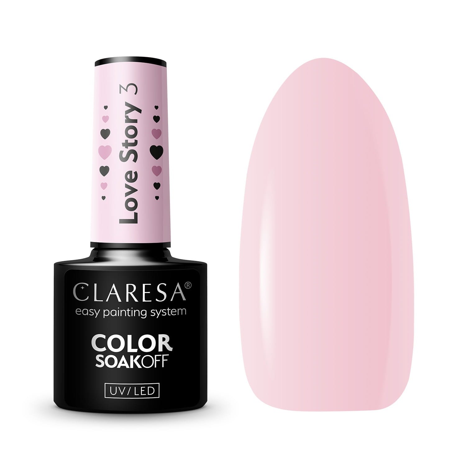 147813_01_1302 CLARESA LOVE STORY 3 - 5g Hybrid Polish - Image 1
