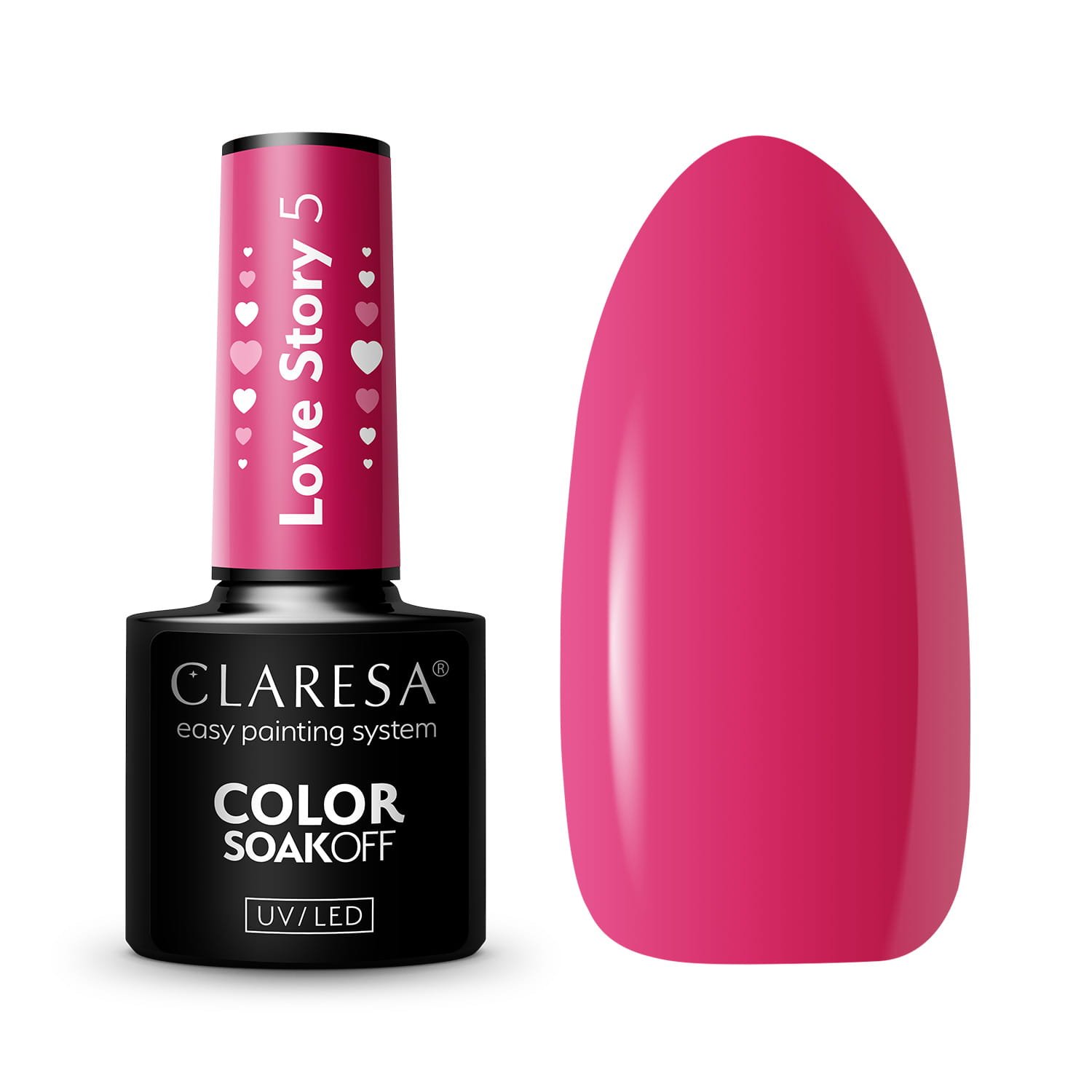 147815_01_1302 CLARESA Hybrid Polish LOVE STORY 5 - 5g - Image 1