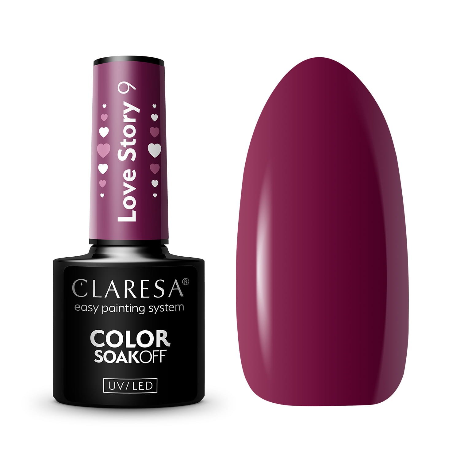 147819_01_1302 CLARESA LOVE STORY 9 - 5g Hybrid Polish - Image 1
