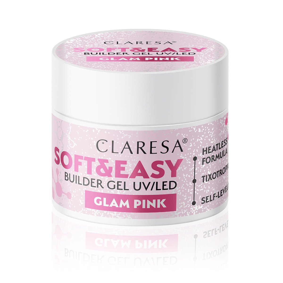 147843_01_0103 Claresa Builder Gel Soft&Easy Glam Pink 12g - Image 1