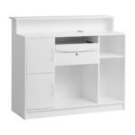 Gabbiano Reception Desk G26W White - Image 2