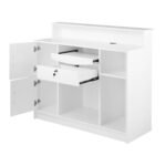 Gabbiano Reception Desk G26W White - Image 3