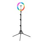 GLOW 10" BSC RGB Ring Lamp Με Τρίποδο 10W - Image 2