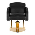 Καρέκλα Κομμωτηρίου Gabbiano Turyn Black Gold - Image 2