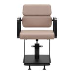 Καρέκλα Κομμωτηρίου Gabbiano Porto-BM Μαύρη Μπεζ - Image 3
