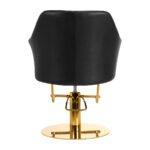 Καρέκλα Κομμωτηρίου Gabbiano Marbella Μαύρη - Image 4