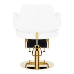 Καρέκλα Κομμωτηρίου Gabbiano Linz NQ Χρυσό Λευκό - Image 3