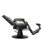 Καρέκλα Κουρείου Gabbiano President Old Leather Green - Image 3