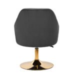 4Rico Περιστρεφόμενη Καρέκλα QS-BL14G Γκρι - Image 4