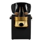 Λουτήρας Κομμωτηρίου Gabbiano Marcus Χρυσό Μαύρο - Image 4