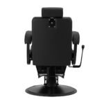 Καρέκλα Κουρείου Gabbiano Continental Μαύρη - Image 3