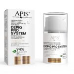 APIS DEPIQ PRO SYSTEM Depigmenting Night Cream-Mask With α-arbutin 1%, 50 ml- Κρέμα-Μάσκα Νυκτός Αποχρωματισμού Με α-αρβουτίνη 1%, 50 ml