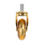 Σετ Τροχών Σκαμπό Roll Speed ​​Σε Χρυσό Χρώμα, 5 Τεμάχια - Image 4