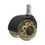 Σετ Τροχών Σκαμπό Roll Speed ​​Duo Πρεσαριστό  5 Τεμαχίων - Image 2