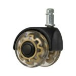 Σετ Τροχών Σκαμπό Roll Speed ​​Duo Πρεσαριστό  5 Τεμαχίων - Image 3