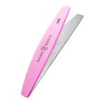 Λίμα Μεταλλικού Πυρήνα Ocho Nails Σε Σχήμα Ημισελήνου + Γυαλιστικά 240 10 τεμ.