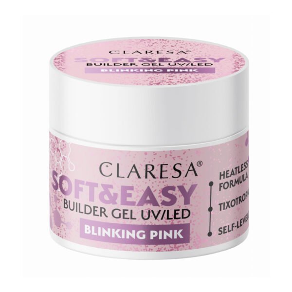Claresa Soft & Easy Building Gel Blinking Pink 12g