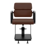 Καρέκλα Κομμωτηρίου Gabbiano Porto Μαύρη Σοκολάτα - Image 3