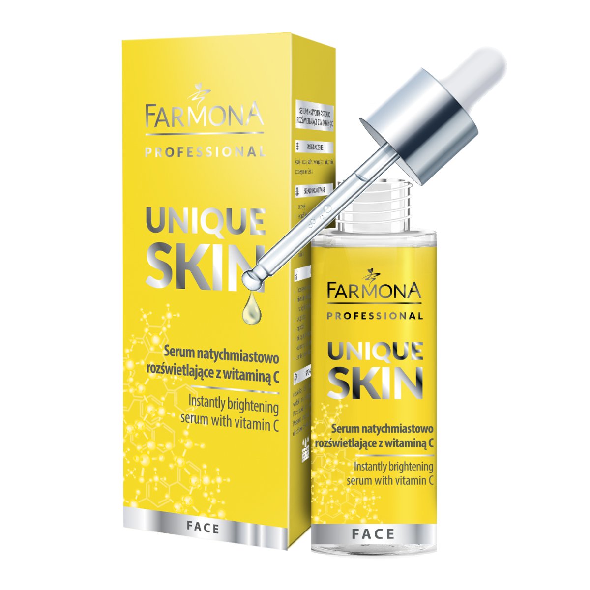 155414_01_2507 Farmona UNIQUE SKIN Ορός Αμεσης Λάμψης Με Βιταμίνη C 30 ml - Image 1