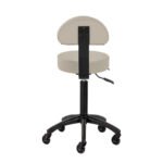 Σκαμπό Κομμωτηρίου Gabbiano D026 Γκρι-Μπεζ - Image 3